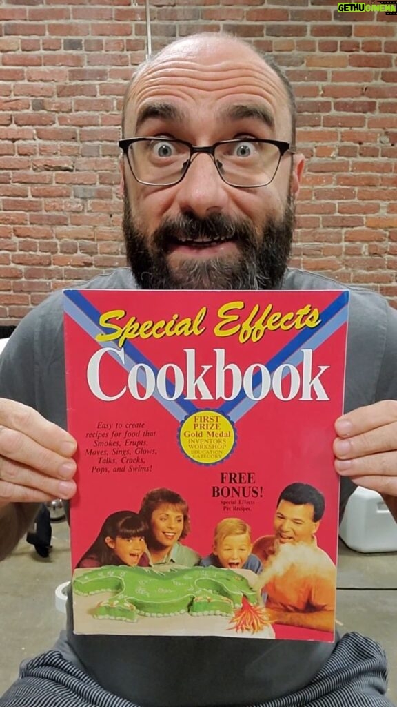 Michael Stevens Instagram - Use this audio if you've done something similar 👾 #90s #commercials #specialeffects #cookbook