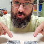 Michael Stevens Instagram – You can’t cut a deck of cards in half without this happening 🟥⬛️ (I show a math magic trick that can be done using this principle in the longer version of this video on tiktok!)