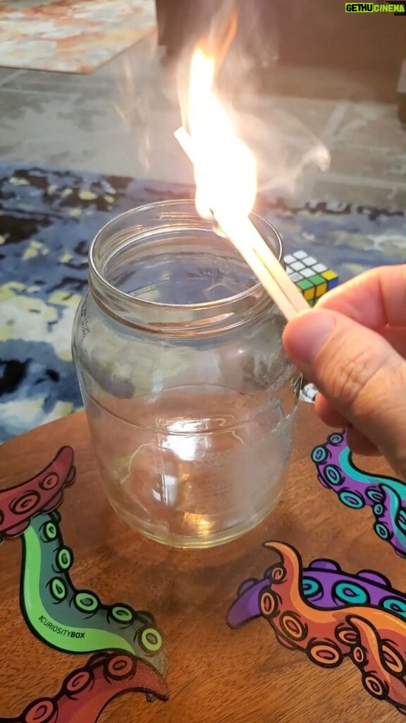 Michael Stevens Instagram - here's how to make your jars of smoke look 'fresh' 🤪 #prank #haha #lol #science #pressure #experiment