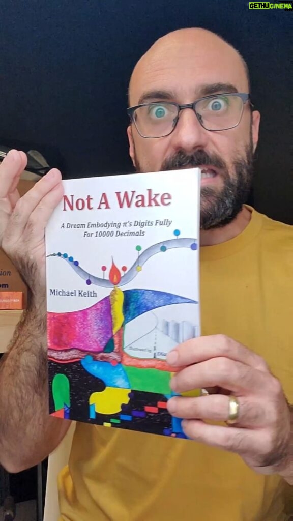 Michael Stevens Instagram - ❤Constrained Writing❤ ... In ordinary English, the average number of letters per word is 4.2 In the first 10,000 digits of pi, the average is 5.7 So "Not A Wake" has a lot of big words :)