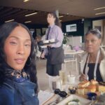 Michaela Jaé Rodriguez Instagram - #Wimbledon Mommy I honestly wouldn’t have it any other way. I love you. I hope you had the best birthday weekend! London I’m going to miss you. Every time I’m here it feel so cozy and magical. Dear @charlottetilbury and CT family, I could cry, because you all ACTUALLY give a damn, and you care. So glad to be a CT girl 💋 Love, Michaela Jaé