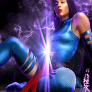 Michaela Jaé Rodriguez Instagram - Rep. Barnaby: 

I’ve been a Mutant my whole life. A telepath to be specific and much more. Call Me #Psylocke , a Proud student of Xavier Academy. I’m apart of the #XMen ! Who Are You? 

Art by: @artecco