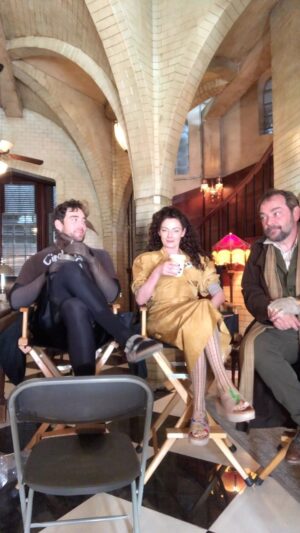 Michelle Gomez Instagram - Find out more about this fun moment with the wonderful @realmarksheppard and #rileyshenanigan tomorrow #live @instagram 5pm PT 8pm Est