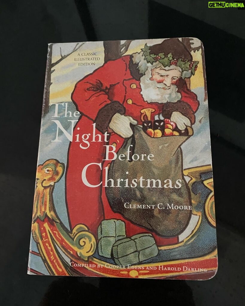 Michelle Gomez Instagram - By popular demand there will be a reading of The Night before Xmas; this evening, in yes, a German accent. Apologies to all my German friends in advance. But the truth is some accents are so damn funny. Try being Scottish or Australian. #twasthenightbeforechristmas #coming #soon #merrychristmas