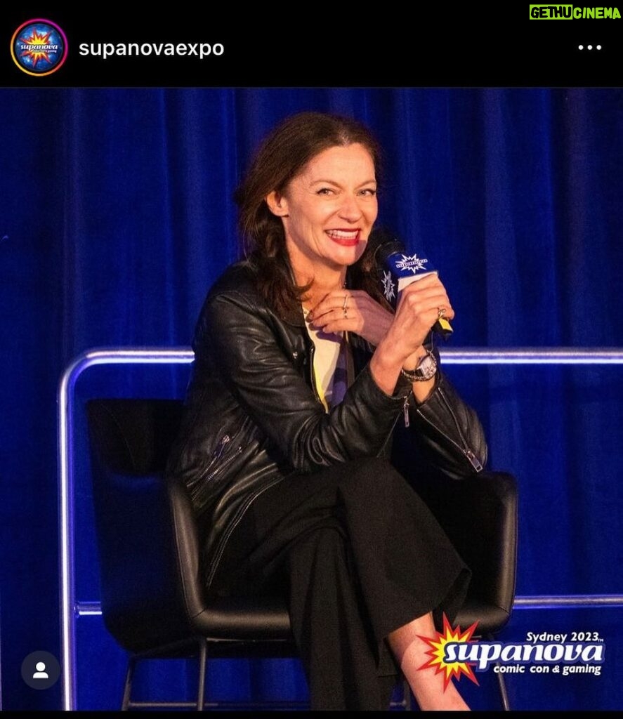 Michelle Gomez Instagram - LOVED meeting you all today. Such a blast @supanovaexpo see you all tomorrow. #sydney #you #rock