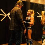 Michelle Leigh Calaway Instagram - …the moments that melt my heart💙forever grateful! Tomorrow get more behind the scenes look @wwe Royal Rumble!!! #blessed #flawless