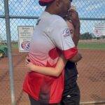 Michelle Leigh Calaway Instagram - Little League World Series……so proud of my girl & her teammates! They fought hard, battled ridiculous heat, survived a dust storm and finished 6th in the state!💪🏽 . . Lots of learning, forever friendships & a lifetime of memories💙#Storm2022 #littleleagueworldseries 🥎