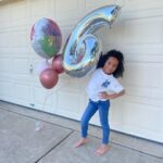 Michelle Madrigal Instagram - And just like that… she’s 6️⃣! Happy Birthday Anika!!! 🎉🎂 : I am so blessed to be your mother sweetie. You light up my world with your smile and laughter. I love you more than words can express! 🥹💖