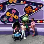 Michelle Madrigal Instagram - Core memory 🔒 👩🏽‍❤️‍👩🏽 Grateful for friends that turned into family. #disneycaliforniaadventure #cali #momdaughterlove
