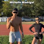 Michelle Madrigal Instagram - 1 Mile Challenge with @mitch_madrigal Goal: Sub 7 mins Time: 8:09 #runners #running #athletes #fitness #marathon #mule #mile #training #austin