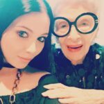 Michelle Trachtenberg Instagram – A legend, an icon, a magical soul. May you make the heavens smile and sparkle, you inspired and you blessed so many of us all! 💫💖💋 @iris.apfel