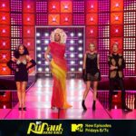 Michelle Visage Instagram - 1. Which is the REAL monster?? 2. You’ll always find a sweat suit in my glamour shot 3. PREMIER OF SEASON 16!! 4. My after lunch reality on very cold TV sets and Percy pigs on my feet …. Captured 📸 by @randybarbato The race for the crown is ON! 👑 #DragRace Season 16 premieres TONIGHT at 8p on @mtv with our extra special guest judge, superstar @charlizeafrica !!!!