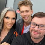 Michelle Visage Instagram - Ohhhhhh my sweet @kaiagerber THANK YOU for allowing me to have this moment!!! I adore you and the lovely @austinbutler 🖤 *swoon*