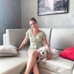 Michelle Vito Instagram – Those staycations where we can bring our fur babies along are the best. 🐾  We definitely had a great time! @bhotelqc 🤍

Wearing: @guess #guessph