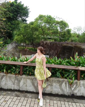 Michelle Vito Instagram - zoo vibes 🦚

@hm @worldbalanceph