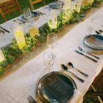 Michelle Vito Instagram - birthday dinner last night 💕 spent days here at @arqapalmvillas 🌿 The place is beautiful and the staff are very friendly! They even made this dinner setting for us. ✨ I can't wait to go back! 🤍