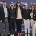 Michelle Wie Instagram - #TeamMizuho is back at @libertynationalgc! Going back to the course for the #MizuhoAmericasOpen is definitely going to hit differently. This year @mizuho.americas is giving even more opportunity for women in sports as they increased the purse size and will be launching the inaugural DrivHER Summit, which will be a full day dedicated to leadership training for members of @girlsinclongisland. Less than 2 weeks until the women tee off! #ThisIsMizuho @mizuholpga