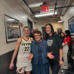 Michelle Wie Instagram - Was incredibly cool to see the sold out crowd today for the @nyliberty vs @indianafever game! The vibes were high today, let’s keep it going tomorrow at @mizuholpga !!! Thanks for having me out @nyliberty 🫶