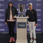 Michelle Wie Instagram - #TeamMizuho is back at @libertynationalgc! Going back to the course for the #MizuhoAmericasOpen is definitely going to hit differently. This year @mizuho.americas is giving even more opportunity for women in sports as they increased the purse size and will be launching the inaugural DrivHER Summit, which will be a full day dedicated to leadership training for members of @girlsinclongisland. Less than 2 weeks until the women tee off! #ThisIsMizuho @mizuholpga