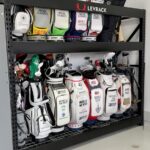 Michelle Wie Instagram - Storage looks different when you’re a Global Golf Icon! #ShelvingReimagined #ProvenEverywhere #MadelnAmerica #LevrackSystem #GarageOrganization #GarageGoals