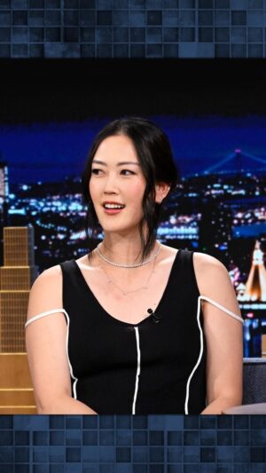 Michelle Wie Instagram - @michellewiewest is expecting a baby boy! #FallonTonight
