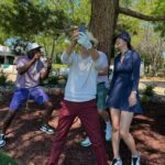 Michelle Wie Instagram - No fun allowed at @8amgolf 🙅‍♀️