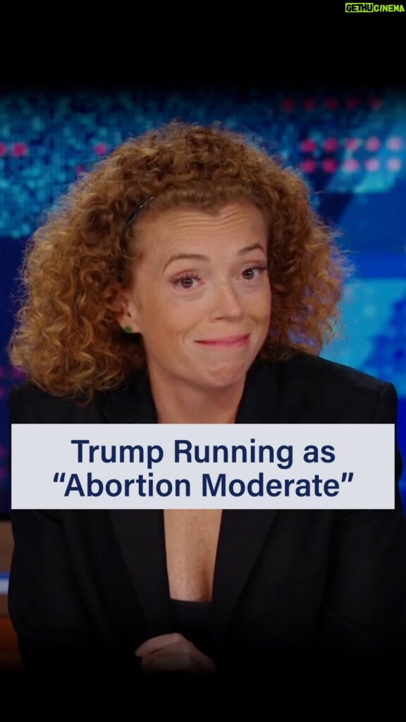 Michelle Wolf Instagram - Trump acting like he cares about abortion rights is like the Kool-Aid man suddenly caring about walls. @michelleisawolf
