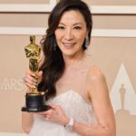 Michelle Yeoh Instagram - A night to remember. @michelleyeoh_official wins Best Actress @theacademy awards 2023 for her leading performance in @everythingeverywheremovie. #RichardMille
