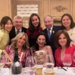 Michelle Yeoh Instagram - More joyful moments from beautiful family to the amazing Chef Massimilliano our Four Seasons friends in geneva