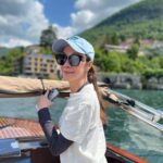 Michelle Yeoh Instagram - Love being on the boat… thank heavens for the lovely weather 😎