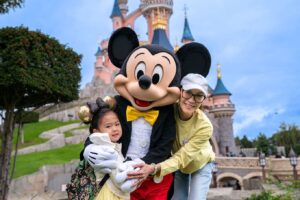 Michelle Yeoh Instagram - Such a fab fun day with my babes & came home with a Princess 😎🙏✨ thkq Mickey 🥰