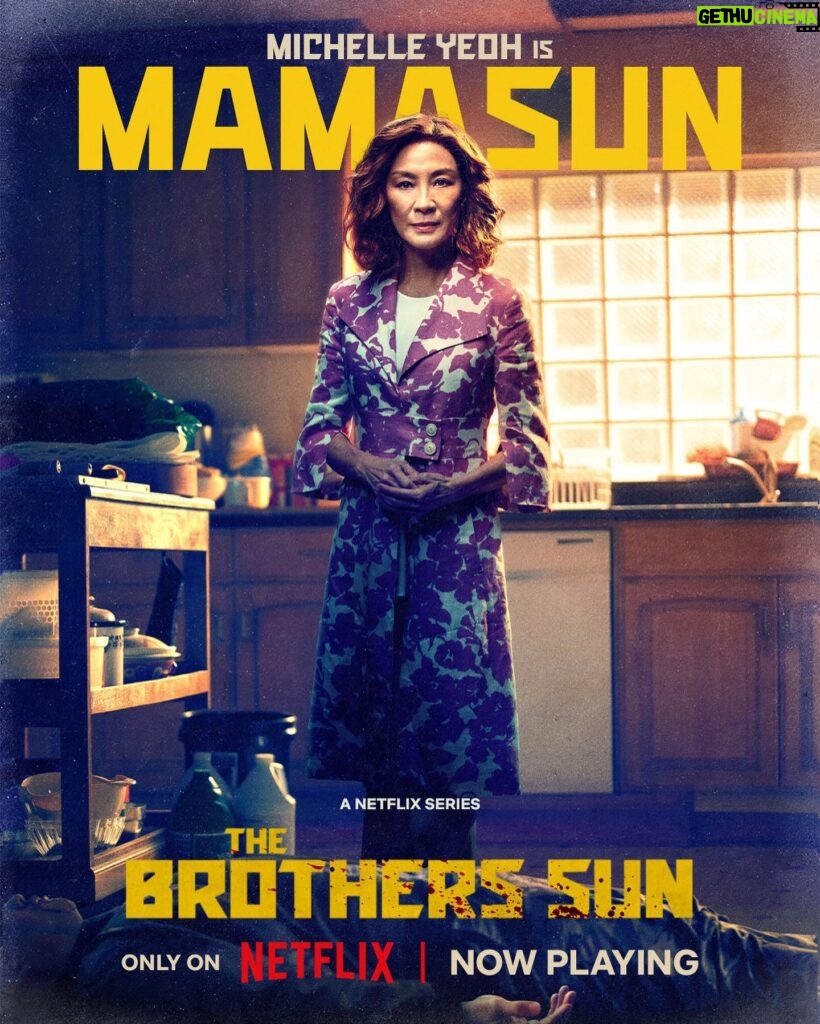 Michelle Yeoh Instagram - 🔪🩸The Brothers Sun @netflix