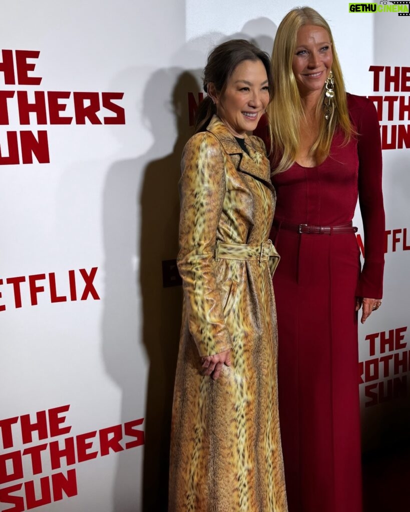 Michelle Yeoh Instagram - THE BROTHERS SUN PREMIERE! WATCH NOW ON NETFLIX!