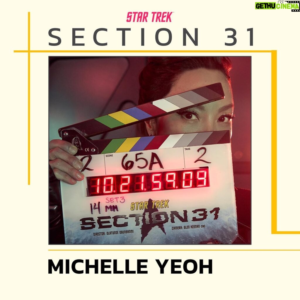 Michelle Yeoh Instagram - Production has officially launched on #StarTrek #Section31, an original movie event coming to @ParamountPlus. @michelleyeoh_official is joined by @omarihardwickofficial, @kaceykadoodles, @thesamrichardson, @svenruygrok, @therobkazinsky, @humberly, and James Hiroyuki Liao.