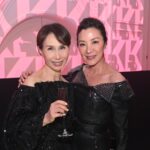Michelle Yeoh Instagram - Congrats @karllagerfeld and my dear sister Daisy Ho! What a beautiful hotel and fun night in Macau! So happy to meet many old friends from HK as well as the new one @jichangwook ✨💖 #THEKARLLAGERFELD #karllagerfeld #TKLMoment #TKLStyle #DiscoverMacau #DiscoverMacao #TravelMacau #TravelMacao #VisitMacau #VisitMacao #Macau #Macao