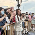 Michelle Yeoh Instagram - Congrats @karllagerfeld and my dear sister Daisy Ho! What a beautiful hotel and fun night in Macau! So happy to meet many old friends from HK as well as the new one @jichangwook ✨💖 #THEKARLLAGERFELD #karllagerfeld #TKLMoment #TKLStyle #DiscoverMacau #DiscoverMacao #TravelMacau #TravelMacao #VisitMacau #VisitMacao #Macau #Macao