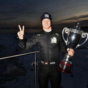 Mick Schumacher Instagram - Congratulations to @mattiasekstromracing on the win. P2 for me in the end at @raceofchampions. What a fun weekend, enjoyed every little bit of it. Thank you to everyone who showed up and watched us race out here in the cold! See you soon #raceofchampions