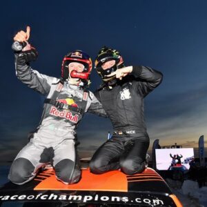 Mick Schumacher Instagram - Congratulations to @mattiasekstromracing on the win. P2 for me in the end at @raceofchampions. What a fun weekend, enjoyed every little bit of it. Thank you to everyone who showed up and watched us race out here in the cold! See you soon #raceofchampions