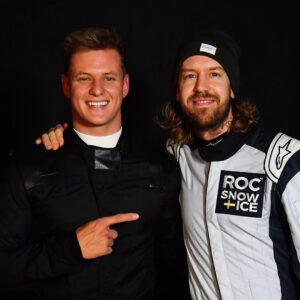 Mick Schumacher Instagram - Friendship from one generation to the next.
.
📸 Mick Schumacher and Sebastian Vettel by @raceofchampions
.
.
.
.
.
#michaelschumacher
#mickschumacher
#sebastianvettel
#raceofchampions
#thereisstillaracetowin