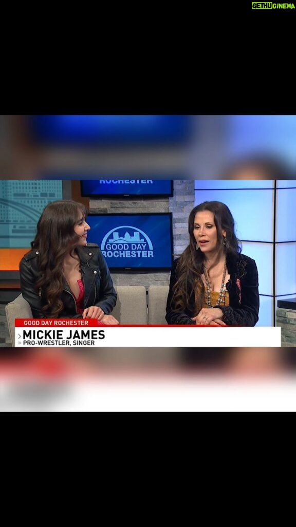 Mickie James Instagram - The Last Match's very own @themickiejames and @mikaylaagrella took to Fox Rochester to discuss @thelastmatchexperience tour which is making its way to the top rope this week and sure to make a splash on the world of professional wrestling! Tickets for The Last Match are available now at THELASTMATCH.COM