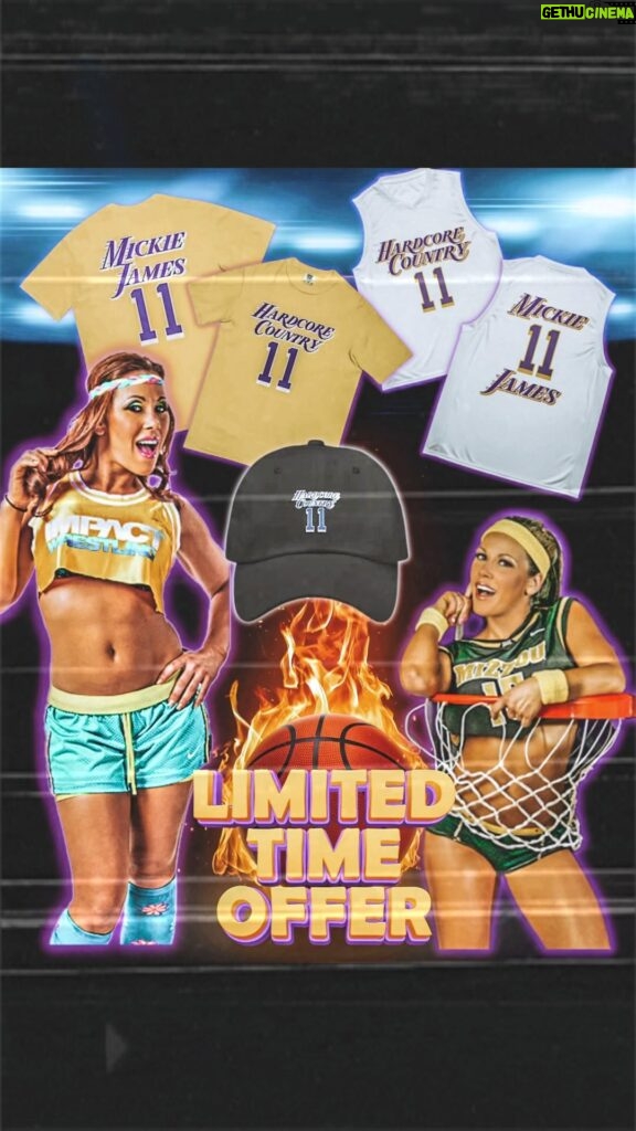 Mickie James Instagram - #nbaplayoffs are underway! Grab some #showtime inspired #MickieJames gear now in the #HardcoreCountry Store for a LIMITED-TIME ONLY at MICKIEJAMES.com 🤠🏀 #mickiejames #wwe #tna #tnawrestling #nba #playoffs #lalakers #lakers #lakersnation #losangeles #la #espn #tnt #lebron #lebronjames