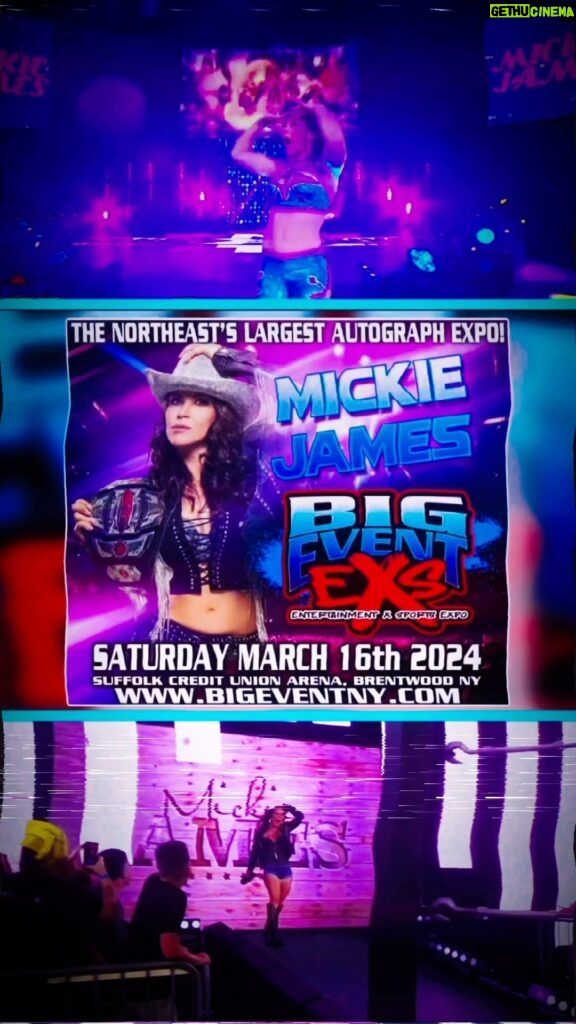 Mickie James Instagram - Pre-Sale for @themickiejames at @bigeventny available now at 🔗🎟️mickiejames.simpletix.com🤠 Don't miss the biggest autograph expo in the northeast, 📆SATURDAY March 16 in Brentwood, NY! PLEASE NOTE: These tickets are for pre-sales of photo ops and autographs only and do not gain entry into Big Event EXS.. General admission tickets to the convention must be purchased seperately & can be found at BIGEVENTNY.COM. All tickets are non-refundable. #mickiejames #wwe #wweraw #smackdown #wrestlemania #tnawrestling