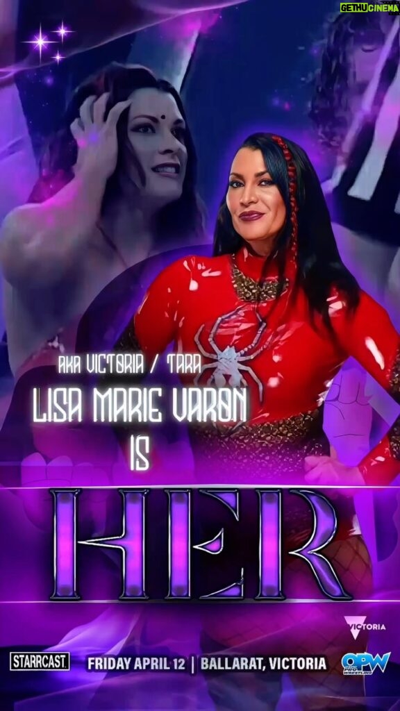 Mickie James Instagram - 4/12/2024 @reallisamarie IS HER Live from Ballarat AUSTRALIA @starrcastevents & @opwlive You don’t want to miss when Victoria comes to Victoria! BE THERE! 🎟️ link in my BIO #HERainttheladytomesswith The official theme song for #HER (Pre-Save today/LINK IN BIO) Grown Ass Woman Trap remix - @chapelhartband & ME feat. @zaheermusic Pre-order 3/22 Release 4/5 #lisamarie #tara #victoria #starrcast #starrcastaustralia #her #heraustralia #wwe #tna #tnawrestling #ballarat #womenswrestling #womenswrestler #knockoutsworldchampion #tnaknockout #knockoutstagteamchampion #wwewomenschampion #iainttheladytomesswith