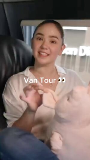 Mikee Quintos Instagram - Showing you my van’s interior! Welcome to my humble abode 🙈 Head to my Youtube channel for the complete vlog, Sweeties!