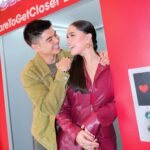 Mikee Quintos Instagram - Two years full of moments that push us to #DareToGetCloser with each other will only get even more Ama-Zinc from now! After watching the #CloseUpxDonbelle music video for @adadieee’s rendition of #CloserYouAndI, we just had to recreate that eLOVEator moment!! Go listen to it now! Happy streaming!! 😄
