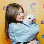 Milana Khametova Instagram - Моя безграничная любовь🐶❤️ С дебютом, Дипик!❤️ Кто не в курсе - Дипик дебютировал на сцене во время моего выступления на ФАН ФЕСТ МУЗ-ТВ @muztv 🫶 Оказывается, у тебя очень много фанатов!) А может нам с Дипиком придумать что-нибудь совместное? Помогайте ❤️ Пишите ваши предложения в комментарии👇🏼
