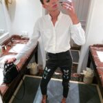 Milana Petrova Instagram – Просто я в мужском туалете.