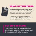 Milana Vayntrub Instagram - Access to mifepristone — one of two drugs commonly used in a medication abortion — was just threatened nationwide by ONE federal judge in Texas, despite 22 years of FDA approval. The weaponization of our judicial system should disturb us all. #bansoffourbodies