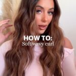 Millie Court Instagram - Soft wavy curl tutorial ✨ This was my first time doing this so even if you think this may look hard, after watching a tutorial and some practice (like I did 🤣), you become a pro! 👏🏼 @ghdhair @swayhairextensions