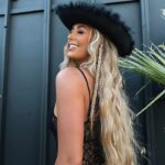 Millie Court Instagram - It was giving jack sparrow and I was here for it 🤣🖤🤠 Coachella day 2 @whitefoxboutique ad 🎡